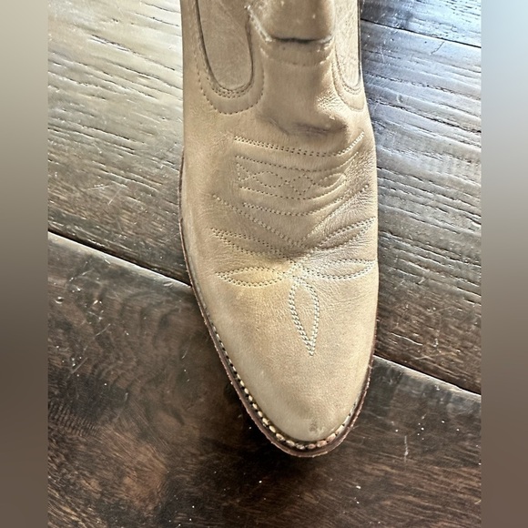 Boulet Cowboy Boots Ladies Gray Size 5.5 - Picture 7 of 7
